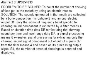 chewing-counter